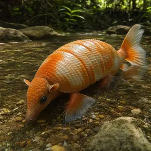 Armadillo + Goldfish