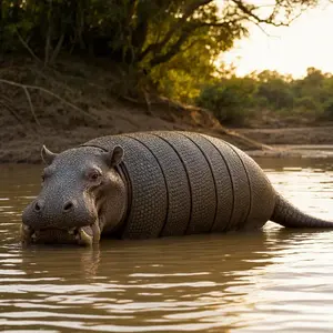 Armadillo + Hippopotamus