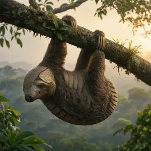 Armadillo + Sloth