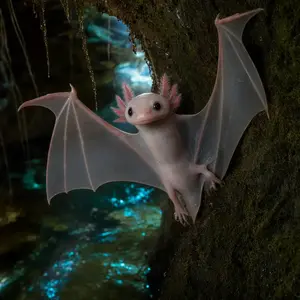 Axolotl + Bat