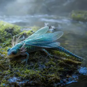 Axolotl + Dragonfly