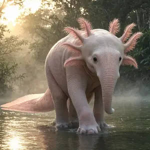 Axolotl + Elephant