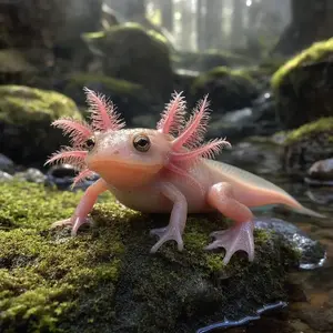 Axolotl + Frog