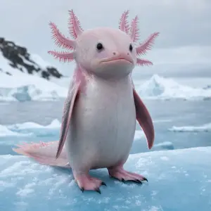 Axolotl + Penguin