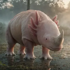Axolotl + Rhinoceros