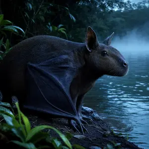 Bat + Capybara