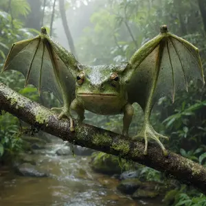 Bat + Frog