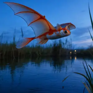Bat + Goldfish