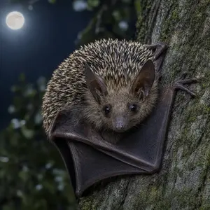 Bat + Hedgehog