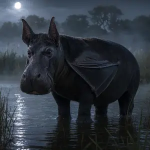 Bat + Hippopotamus