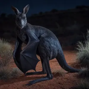 Bat + Kangaroo