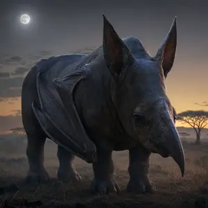 Bat + Rhinoceros