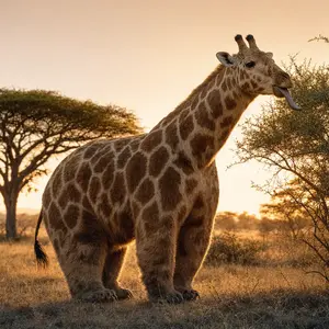 Bear + Giraffe