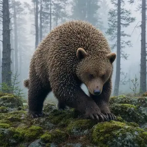 Bear + Hedgehog