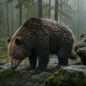 Bear + Porcupine