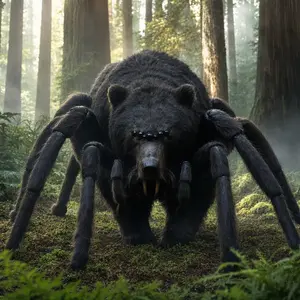 Bear + Tarantula
