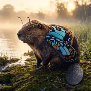 Beaver + Butterfly