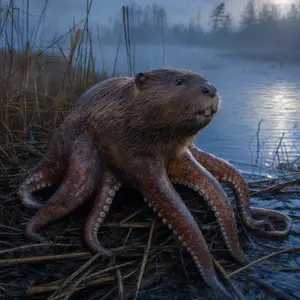 Beaver + Octopus