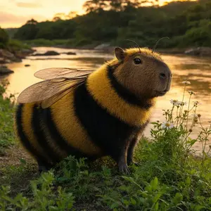 Bumblebee + Capybara