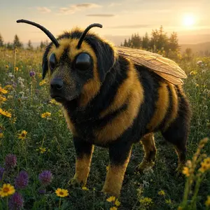 Bumblebee + Dog
