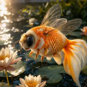Bumblebee + Goldfish
