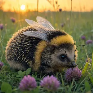 Bumblebee + Hedgehog