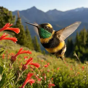 Bumblebee + Hummingbird