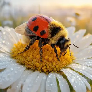 Bumblebee + Ladybug