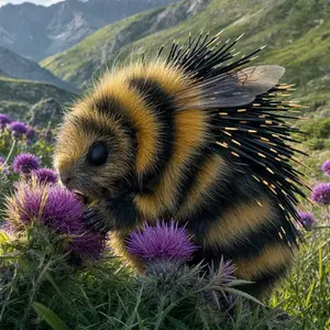 Bumblebee + Porcupine