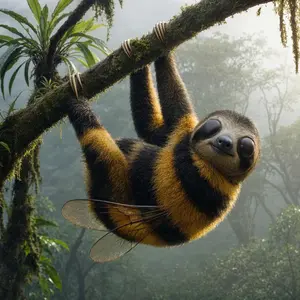 Bumblebee + Sloth