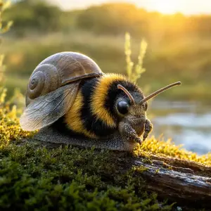 Bumblebee + Snail