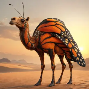 Butterfly + Camel