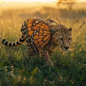 Butterfly + Cheetah