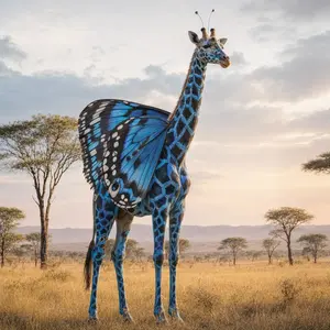 Butterfly + Giraffe