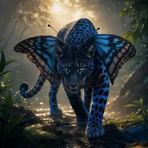 Butterfly + Leopard
