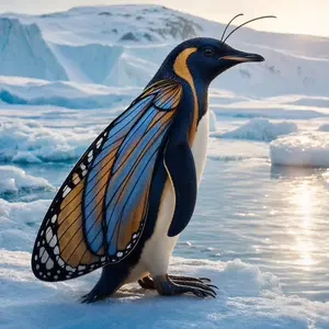 Butterfly + Penguin