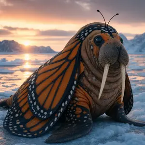 Butterfly + Walrus