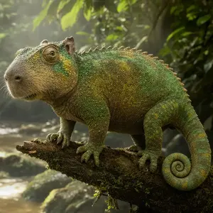 Capybara + Chameleon