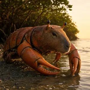 Capybara + Crab