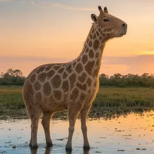 Capybara + Giraffe