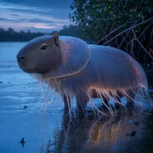 Capybara + Jellyfish