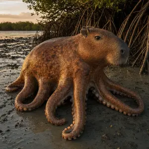 Capybara + Octopus