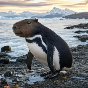 Capybara + Penguin