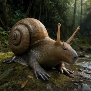 Capybara + Snail