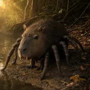 Capybara + Tarantula