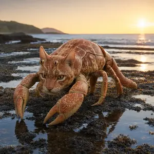 Cat + Crab