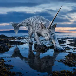 Cat + Narwhal
