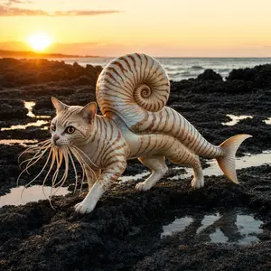 Cat + Nautilus