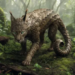 Cat + Pangolin