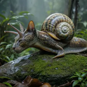 Cat + Snail